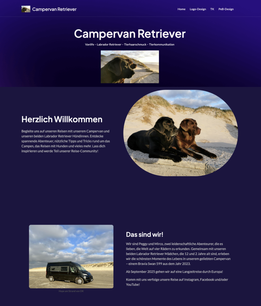 Website CampervanRetriever